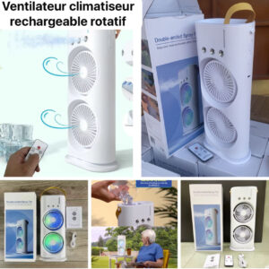 Double ventilateur Climatiseur